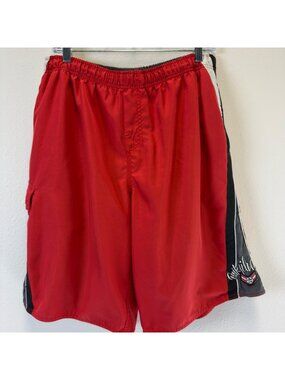 VTG Quicksilver Men's Swim/Board Trunks Shorts Small Y2K Mesh Lined Grunge